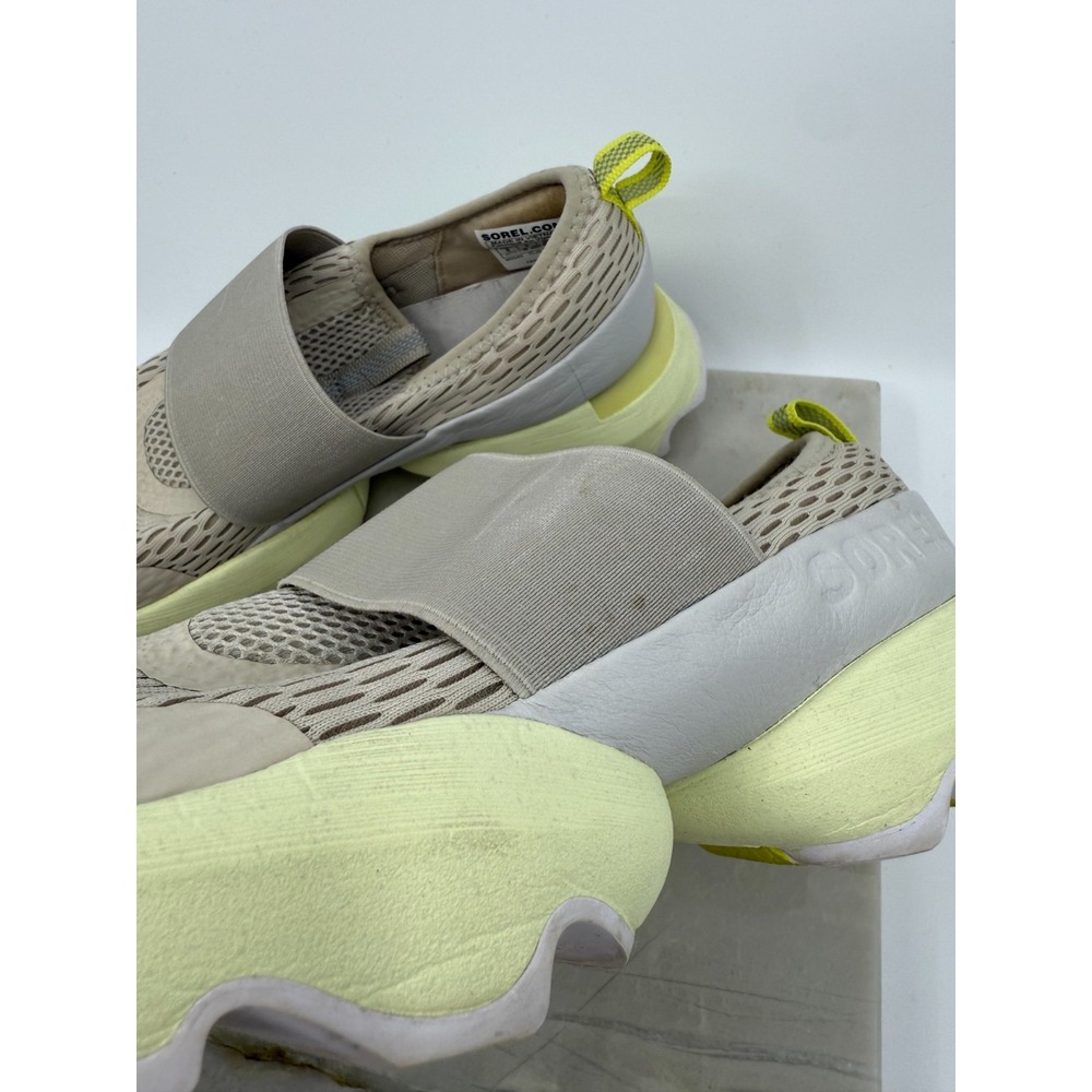 Sorel Womens Tan Kinetic Impact Mesh Chunky Athletic Shoes Size 8 Sporty Comfort - Picture 2 of 10